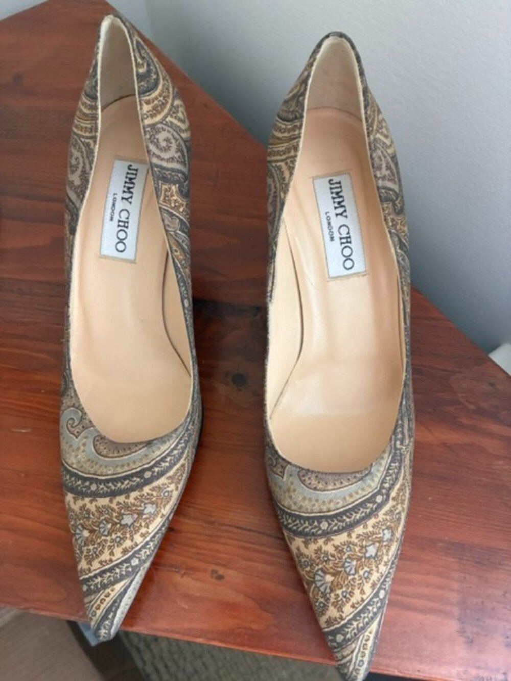 Jimmy Choo Pumps 38, Paisley Brown